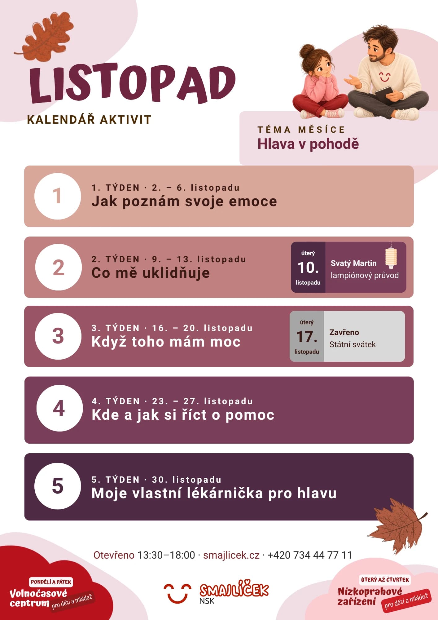Listopadový program